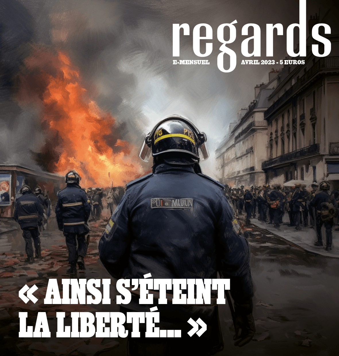 « AINSI S’ÉTEINT LA LIBERTÉ… » Regards.fr