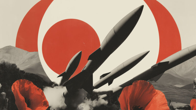anachoretique_missiles_in_a_circle_pointing_toward_poppies_a_wh_87f7b687-97a8-46cc-b933-ad62e14603d6-topaz